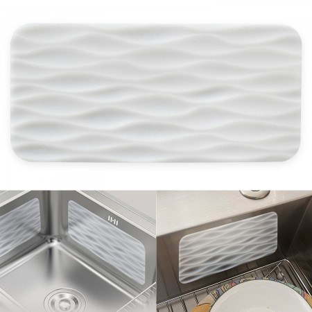 Handy Housewares 10 x 12 Square Textured Rubber Sink Protector