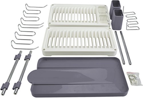 supfirm 2-Tier Wall Mounted Stainless Steel Dish Drying Rack – Supfirm
